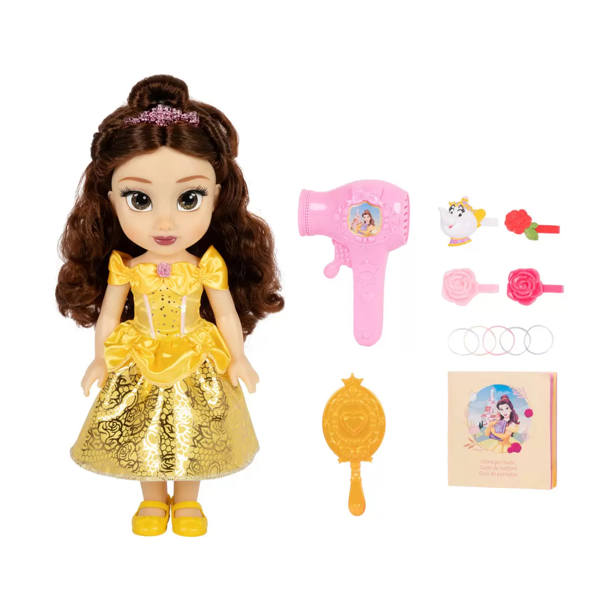 Disney Large Doll and Hair Play Set | Creative Hair Styling Fun | Kids & Disney Fans