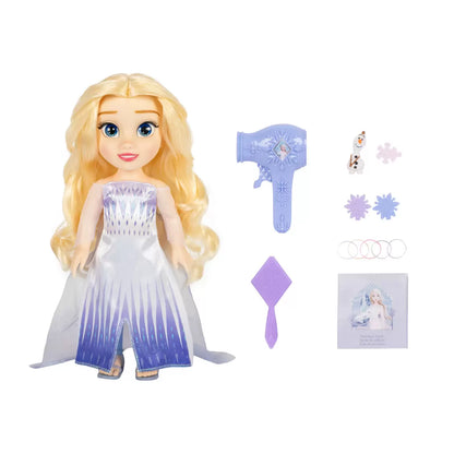 Disney Large Doll and Hair Play Set | Creative Hair Styling Fun | Kids & Disney Fans