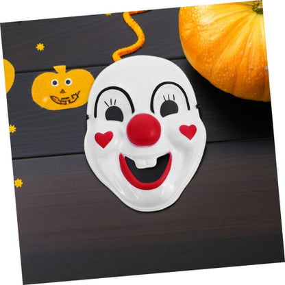 Halloween Clown Masquerade Mask – Lightweight PVC Party Accessory