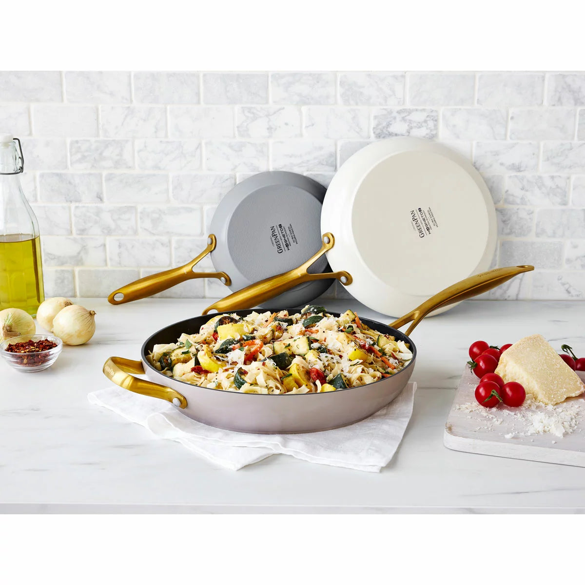 GreenPan Jewel Ceramic Frying Pan Set | Healthy Non-Stick Cooking | Everyday Home Chefs