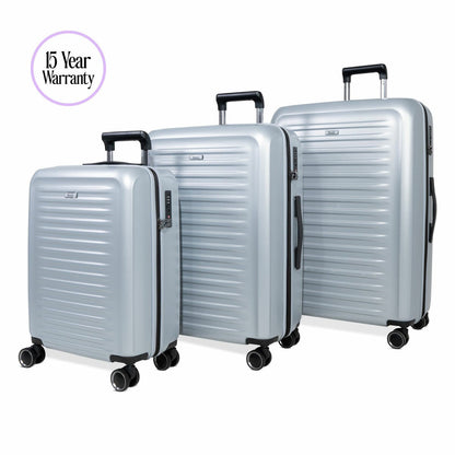 Rock Legacy hardside 3 piece suitcase set, view 4