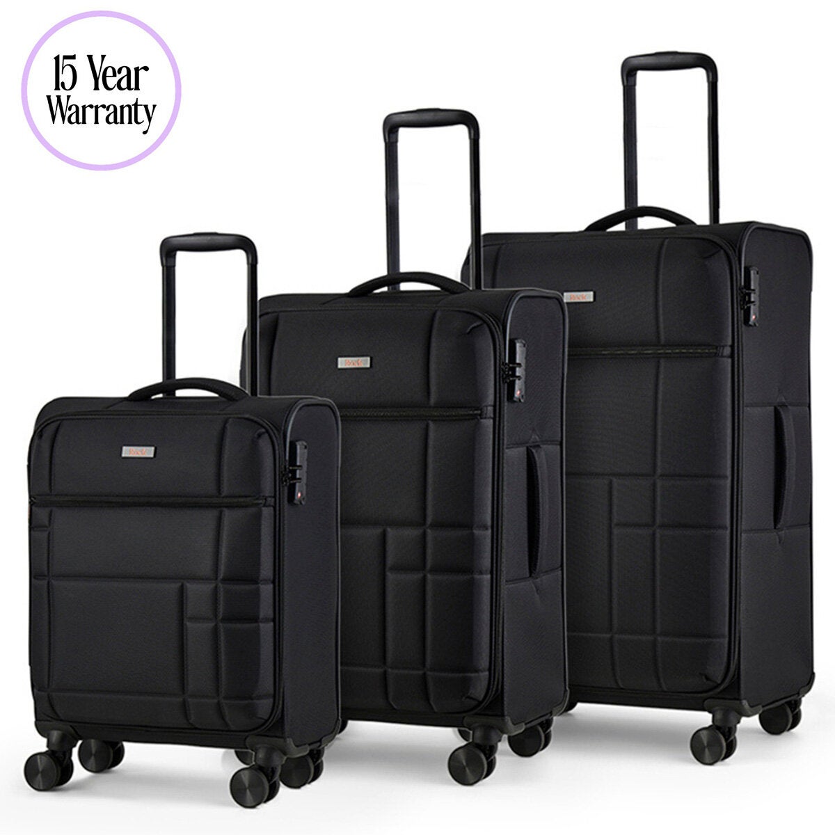 Rock Tokyo softside suitcase set, main view