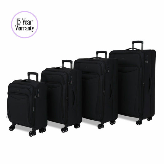 Rock Vitality softside suitcase set, main view