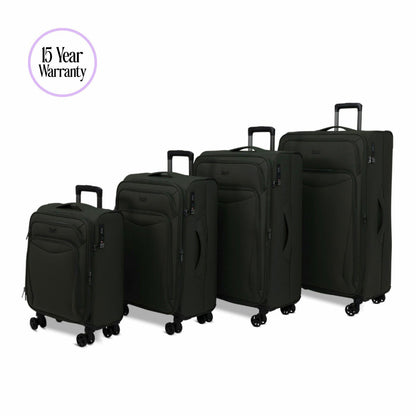 Rock Vitality softside suitcase set, view 3