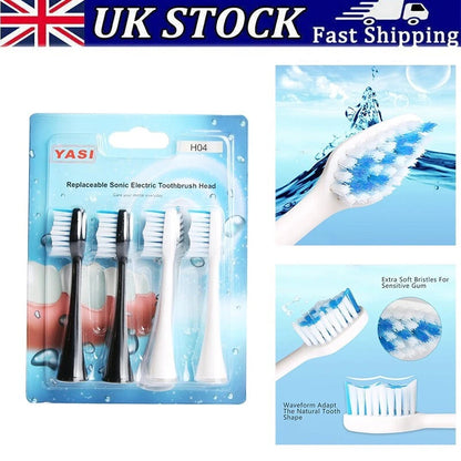 Crystal Sonic compatible electric toothbrush replacement brush heads for deep cleaning-4
