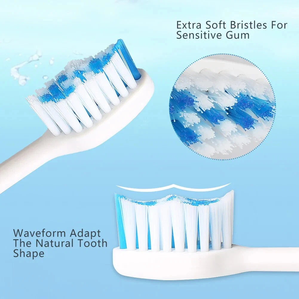 Crystal Sonic compatible electric toothbrush replacement brush heads for deep cleaning-2