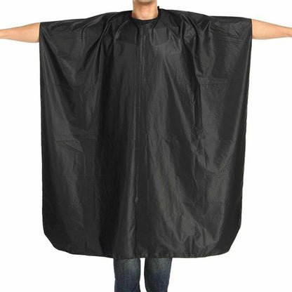 Professional black barber cape for salon hair cutting and hairdressing use-3