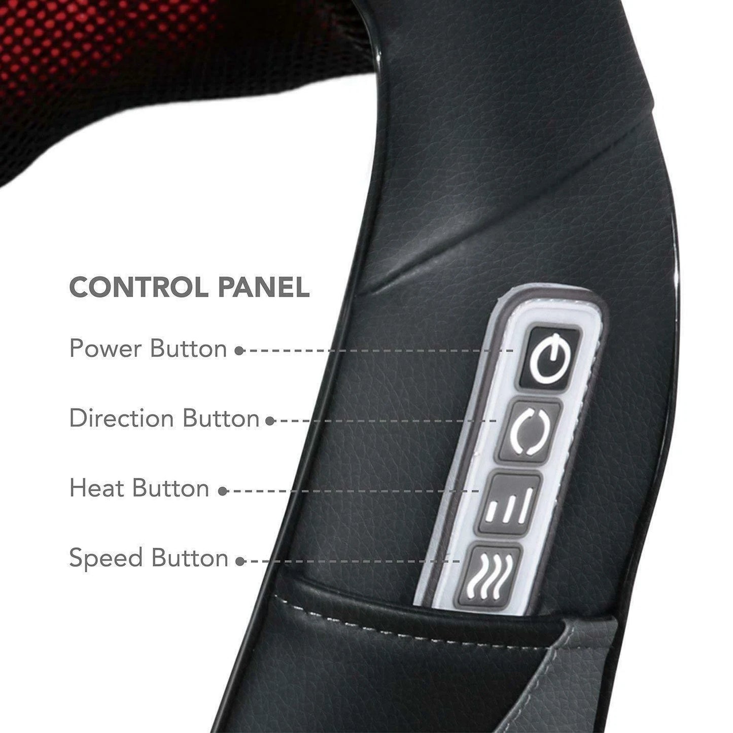Shiatsu neck and shoulder massager deep kneading muscle pain relief device-4