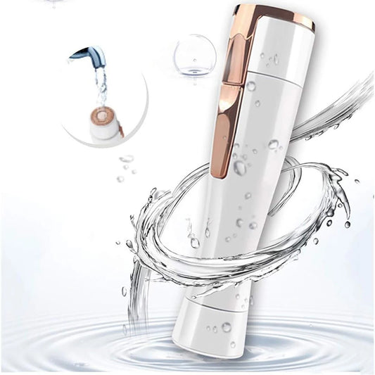 Facial epilator for women face and body hair removal compact grooming device-1