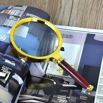60mm handheld magnifying glass 15x loupe for reading and jewelry inspection-4