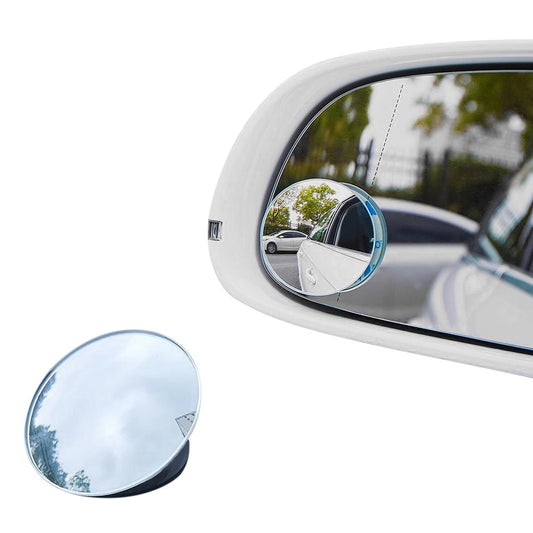 2x Blind Spot Mirror Rear Side View Towing Car Van Motorcycle Adjust Wide Angle