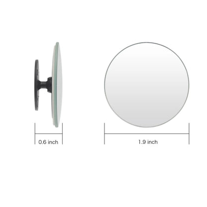 2x Blind Spot Mirror Rear Side View Towing Car Van Motorcycle Adjust Wide Angle