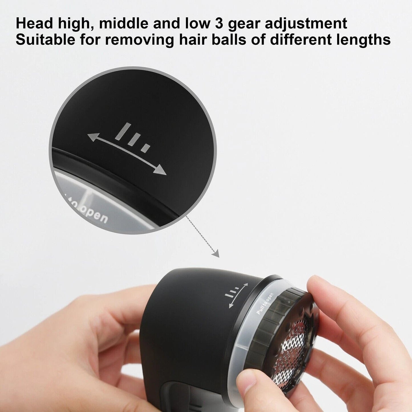 USB rechargeable mini lint remover fabric shaver for removing bobbles fuzz and lint from clothes and upholstery-2
