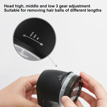 USB rechargeable mini lint remover fabric shaver for removing bobbles fuzz and lint from clothes and upholstery-2