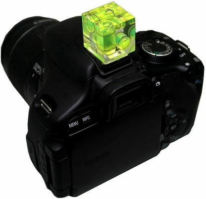 3 axis triple bubble spirit level for DSLR camera hot shoe mount ensuring accurate leveling for photography and video-2