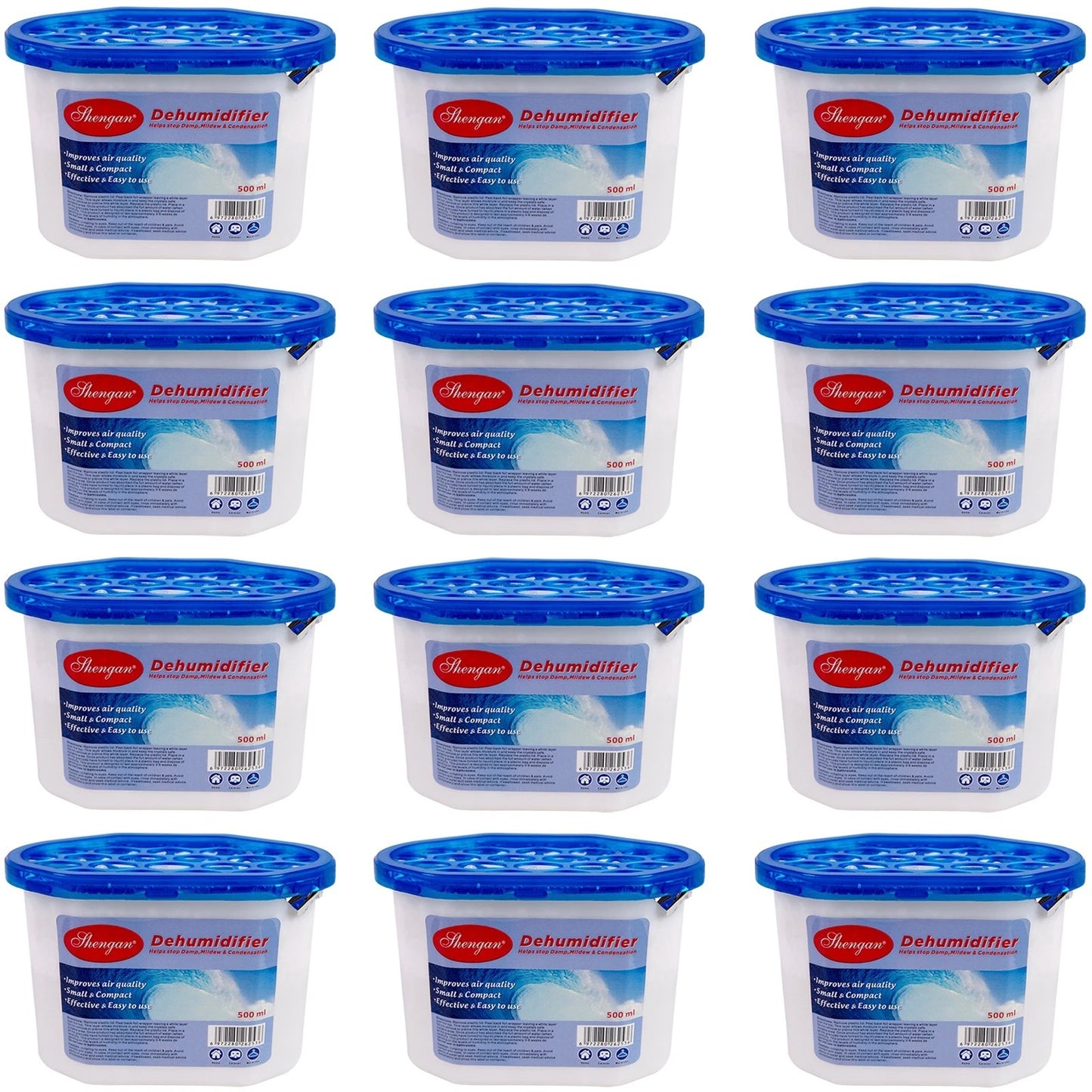20 pack dehumidifier damp traps for removing moisture mould and mildew in home and caravan storage areas