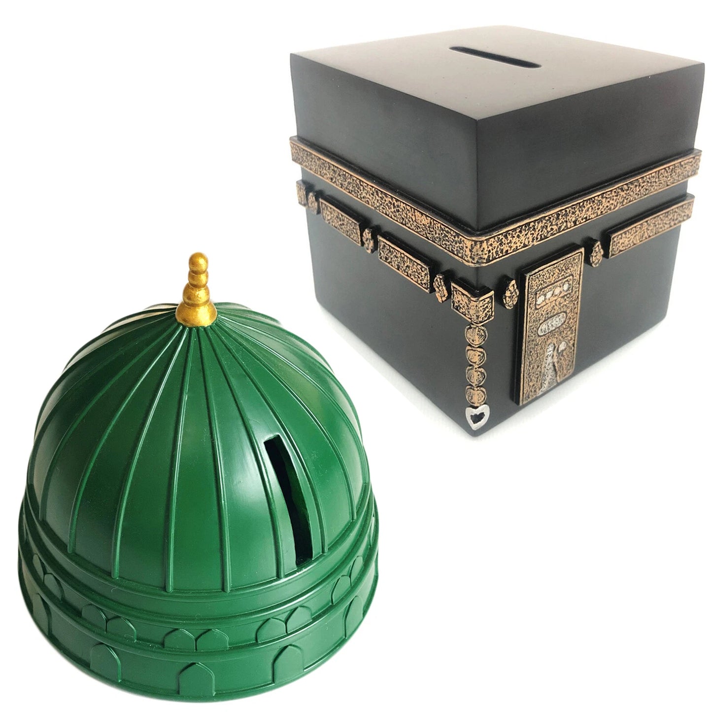 Madina Masjid Nabawi dome shaped Islamic money box coin savings bank for kids gifts and Eid occasions-1