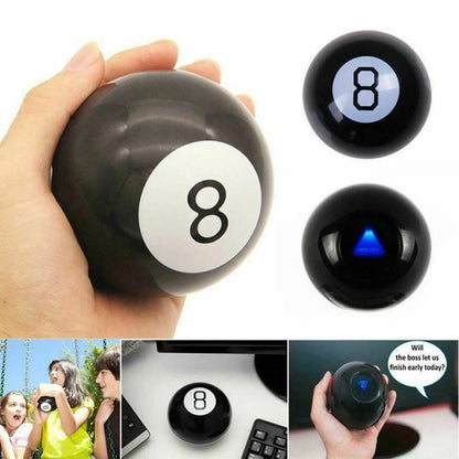 Retro magic 8 ball fortune teller toy decision making desk gadget gift novelty entertainment
