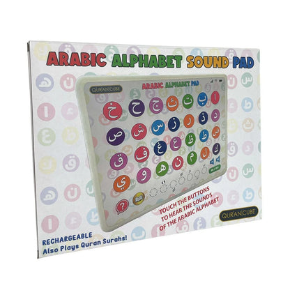 Arabic alphabet sound learning tablet for kids educational talking toy reading and pronunciation practice UK-2