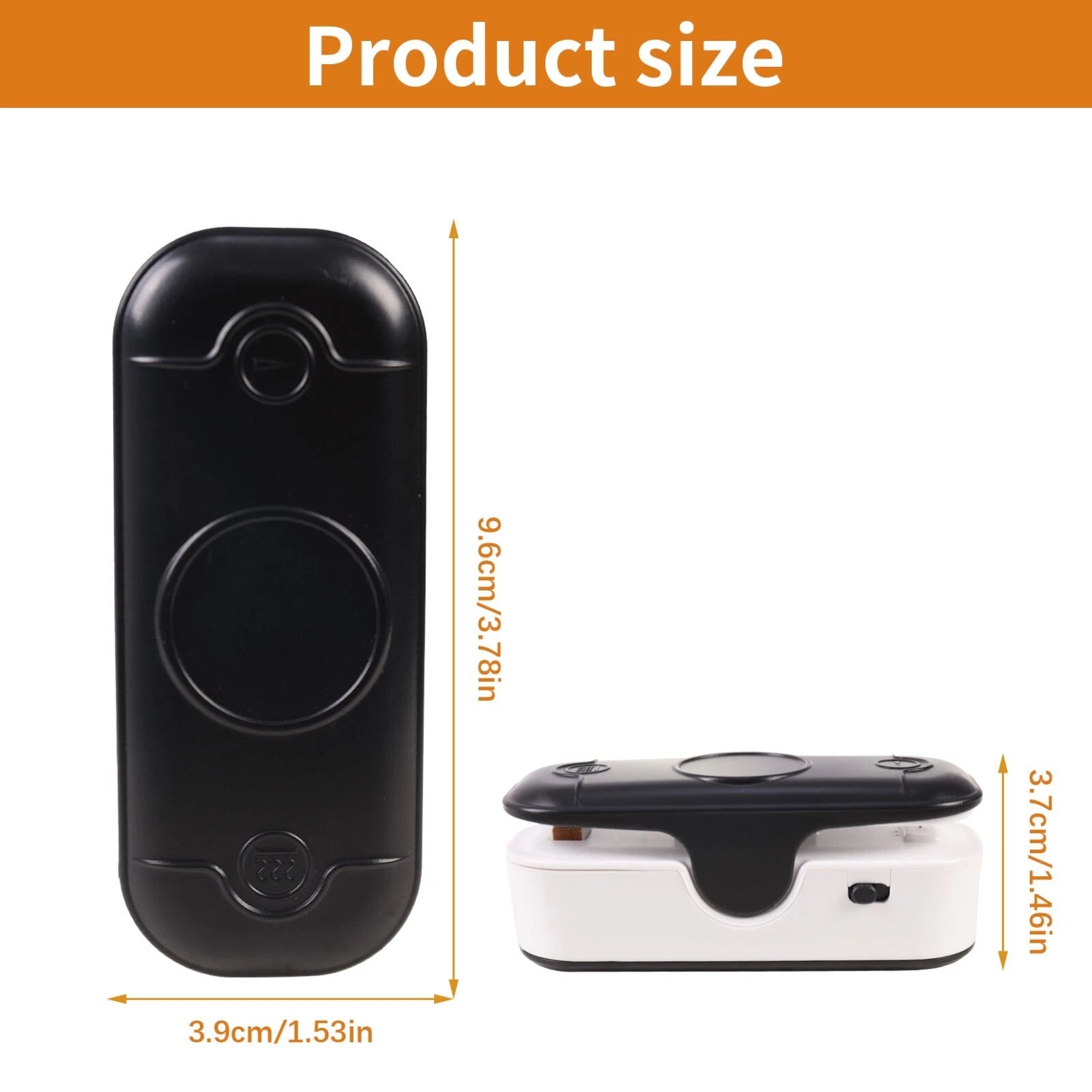 Mini Bag Food Heat Sealer 2 in 1 Handheld Vacuum Seal Portable USB Rechargeable | Kitchen Food Storage Sealing Machine-2