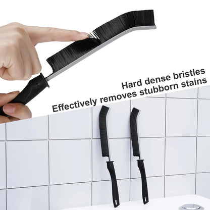 Premium Recess Crevice Cleaning Brush Household Grout Cleaning Brush Tool UK | Hard Bristle Gap & Corner Scrubbing Brush