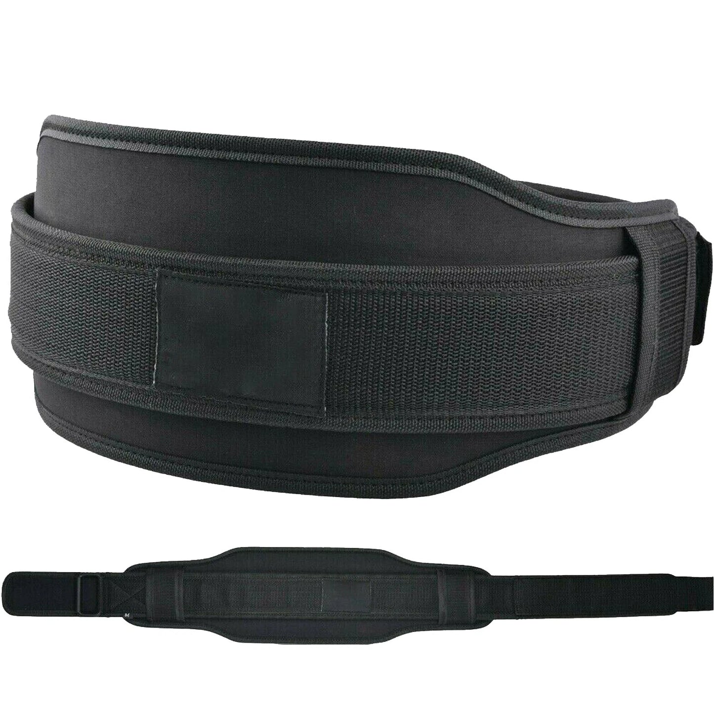 Neoprene weight lifting belt with lumbar back support for gym training and fitness workouts-4