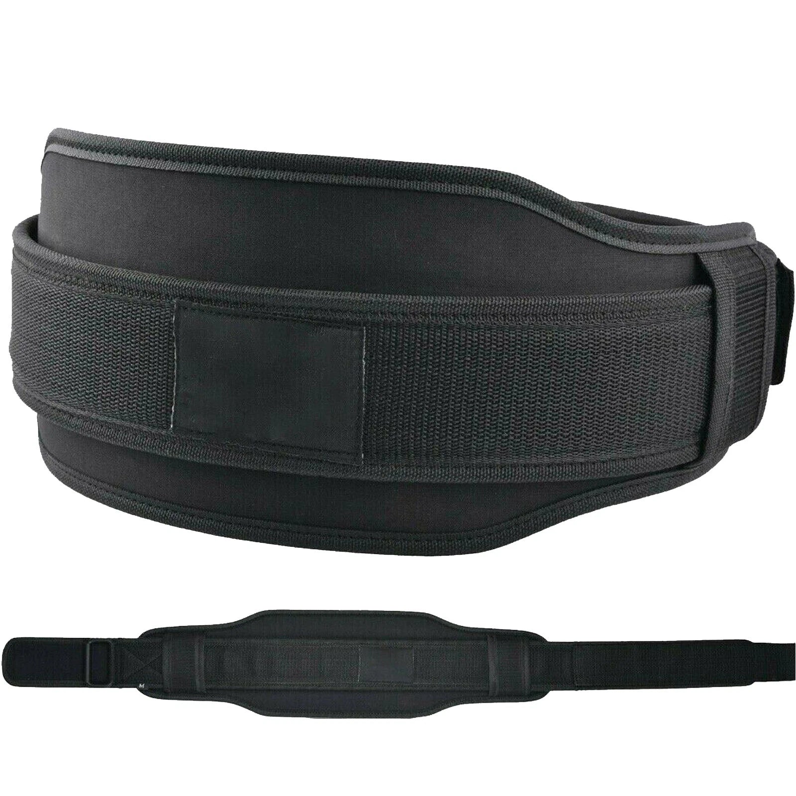 Neoprene weight lifting belt with lumbar back support for gym training and fitness workouts-4