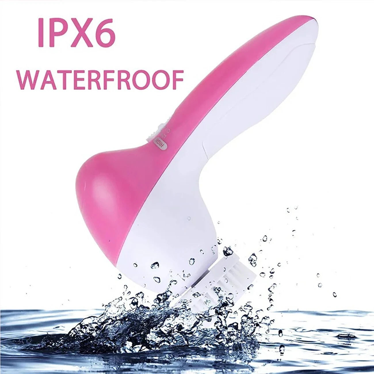 5 in 1 electric facial cleansing brush for deep skin cleaning and exfoliation-7