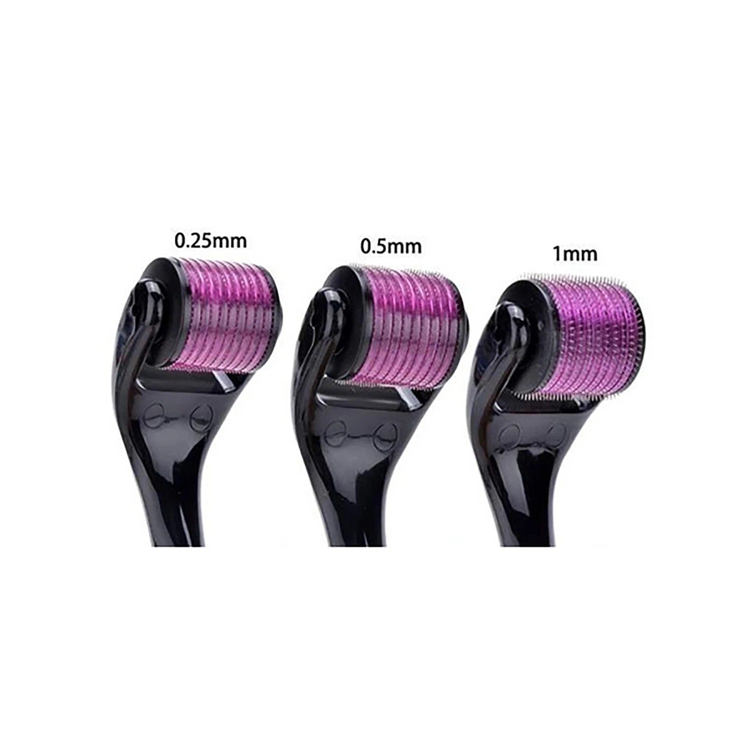540 titanium micro needle derma roller for beard hair growth and skin care-5