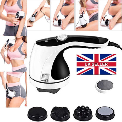 Electric Infrared Massager | Neck & Back Pain Relief | Full Body Muscle Relaxation