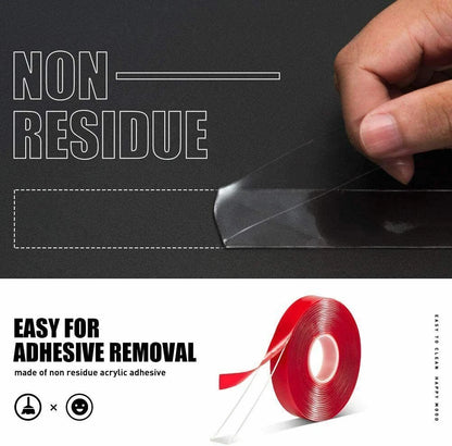 3M nano double sided strong adhesive tape roll used for mounting and reusable sticky fixing on wall and surfaces-3