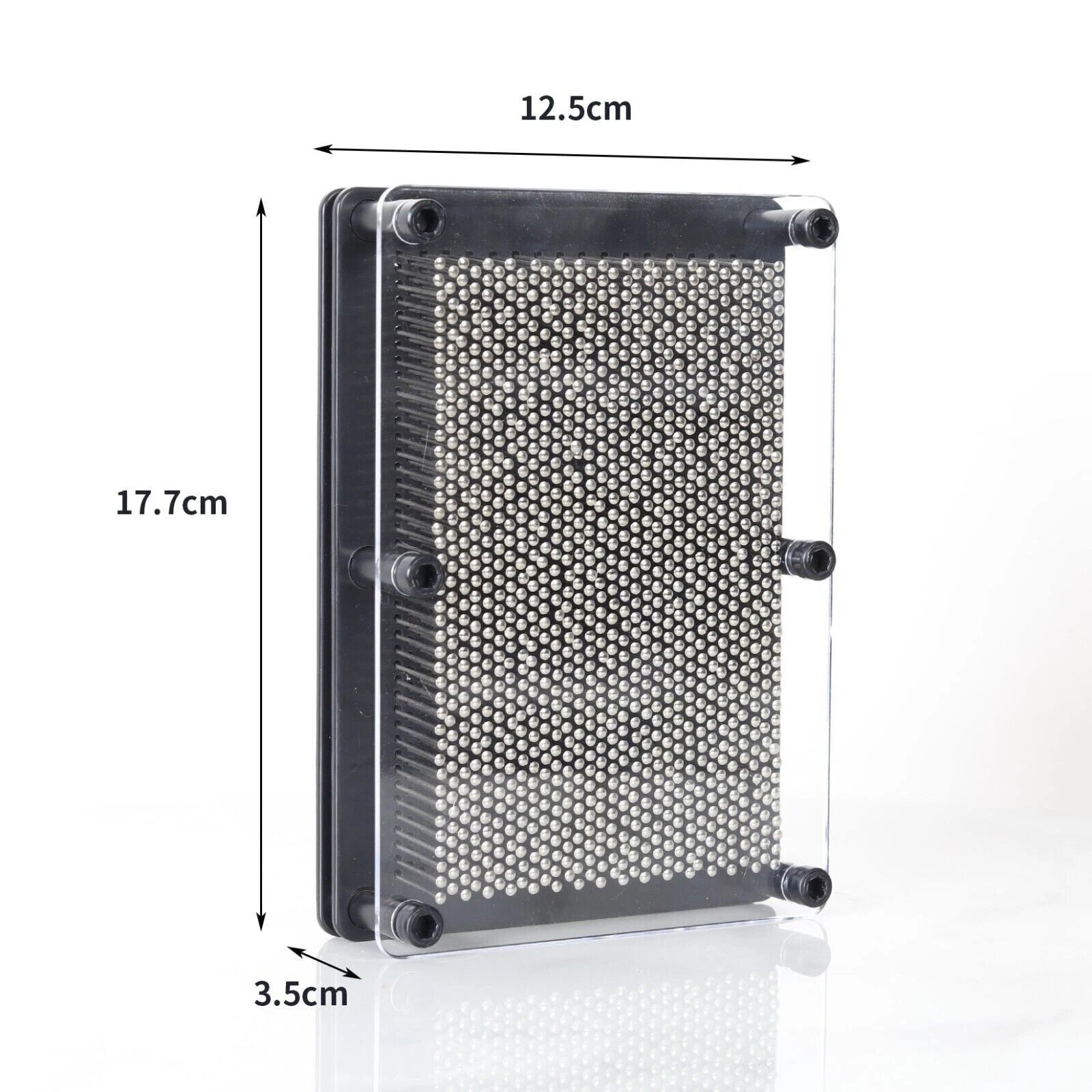 3D metal pin art impression toy desk gadget frame for creative shapes stress relief and office decoration-2