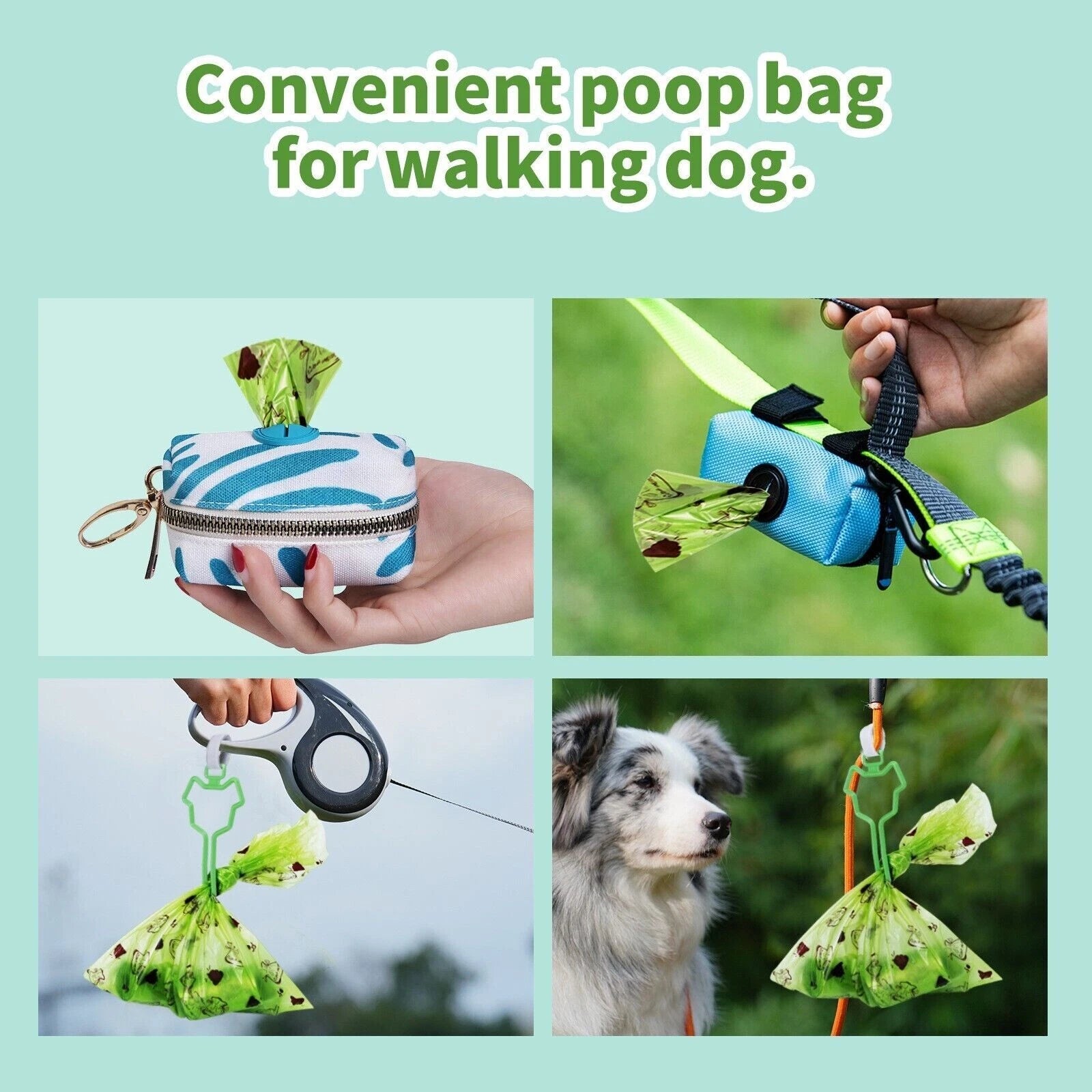 240 extra thick biodegradable dog poo bags with leak proof design and free dispenser for hygienic pet waste disposal-9