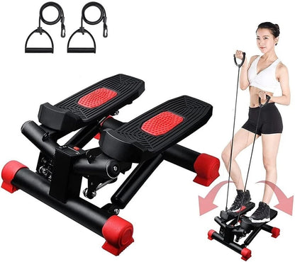 Mini stepper fitness exercise machine for leg arm thigh aerobic cardio workouts and compact home gym training-1