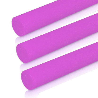 2 pack flexible swimming pool noodles float aid woggle logs for pool exercise swimming fun and water activities UK-3