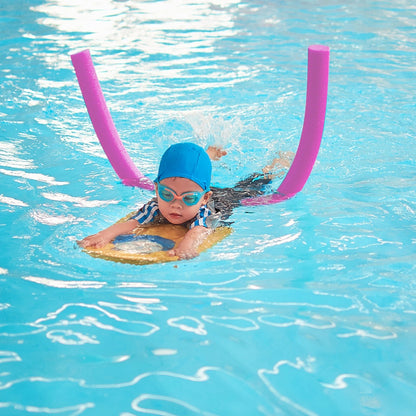 2 pack flexible swimming pool noodles float aid woggle logs for pool exercise swimming fun and water activities UK-8
