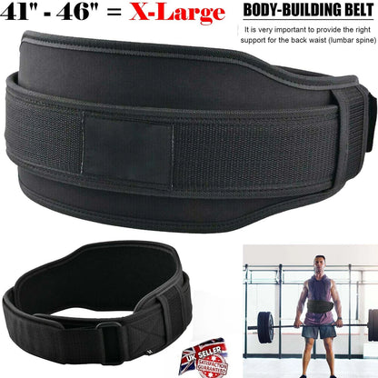 Weight Lifting Belt | Lower Back Support | Gym Training & Fitness