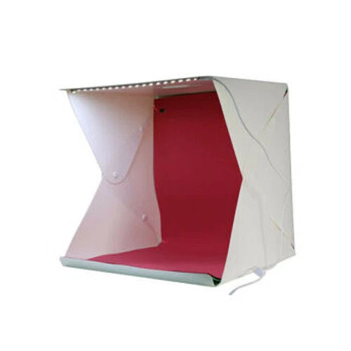 40cm LED light box portable photography tent for product shooting with backdrop and studio lighting cube-1