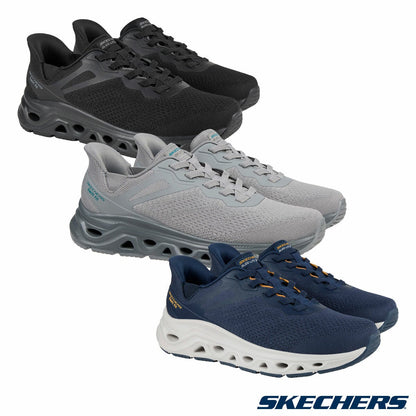 Skechers men's Glide-Step Swift Fit hands-free trainer, main view