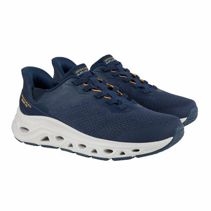 Skechers men's Glide-Step Swift Fit hands-free trainer, view 3