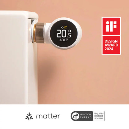 Tado Wireless Smart Thermostat Multi Room Starter Kit & 2x Smart Thermostatic Radiator Valves | Intelligent Multi-Room Heating Control | Smart Home Energy Savers