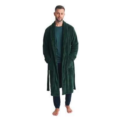 Ted Baker men's fleece robe, view 2