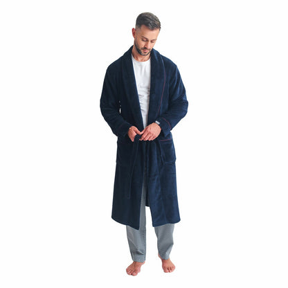 Ted Baker men's fleece robe, view 3