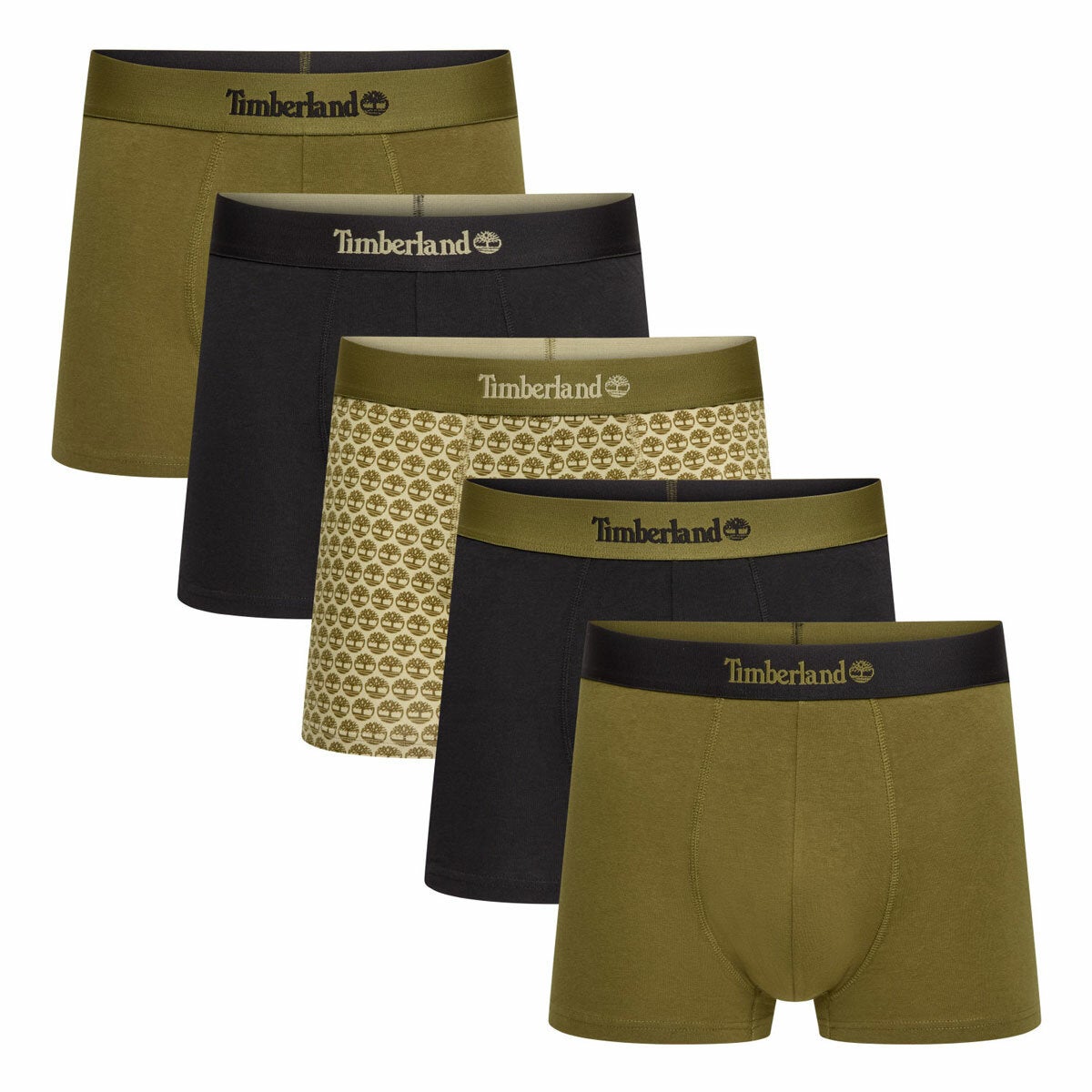 Timberland men's boxers 5 pack, view 2