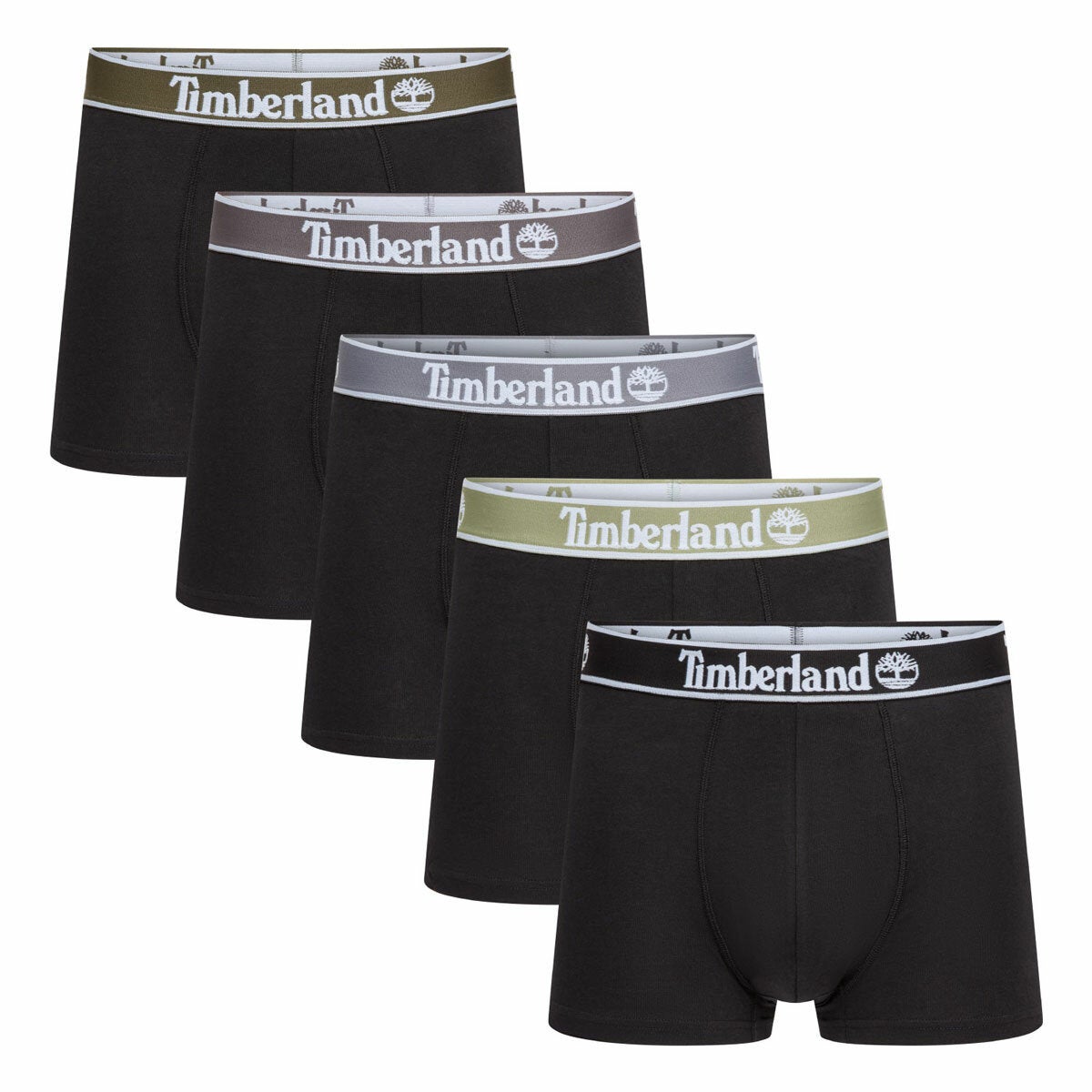Timberland men's boxers 5 pack, view 3