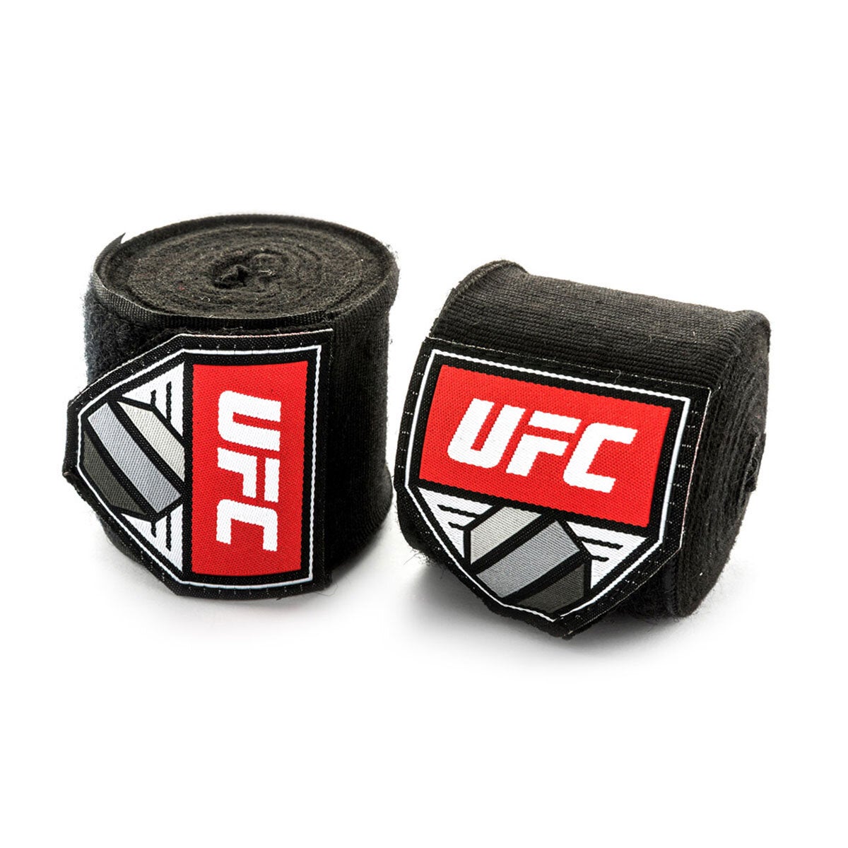 UFC Octagon camo boxing gloves with hand wraps, view 3