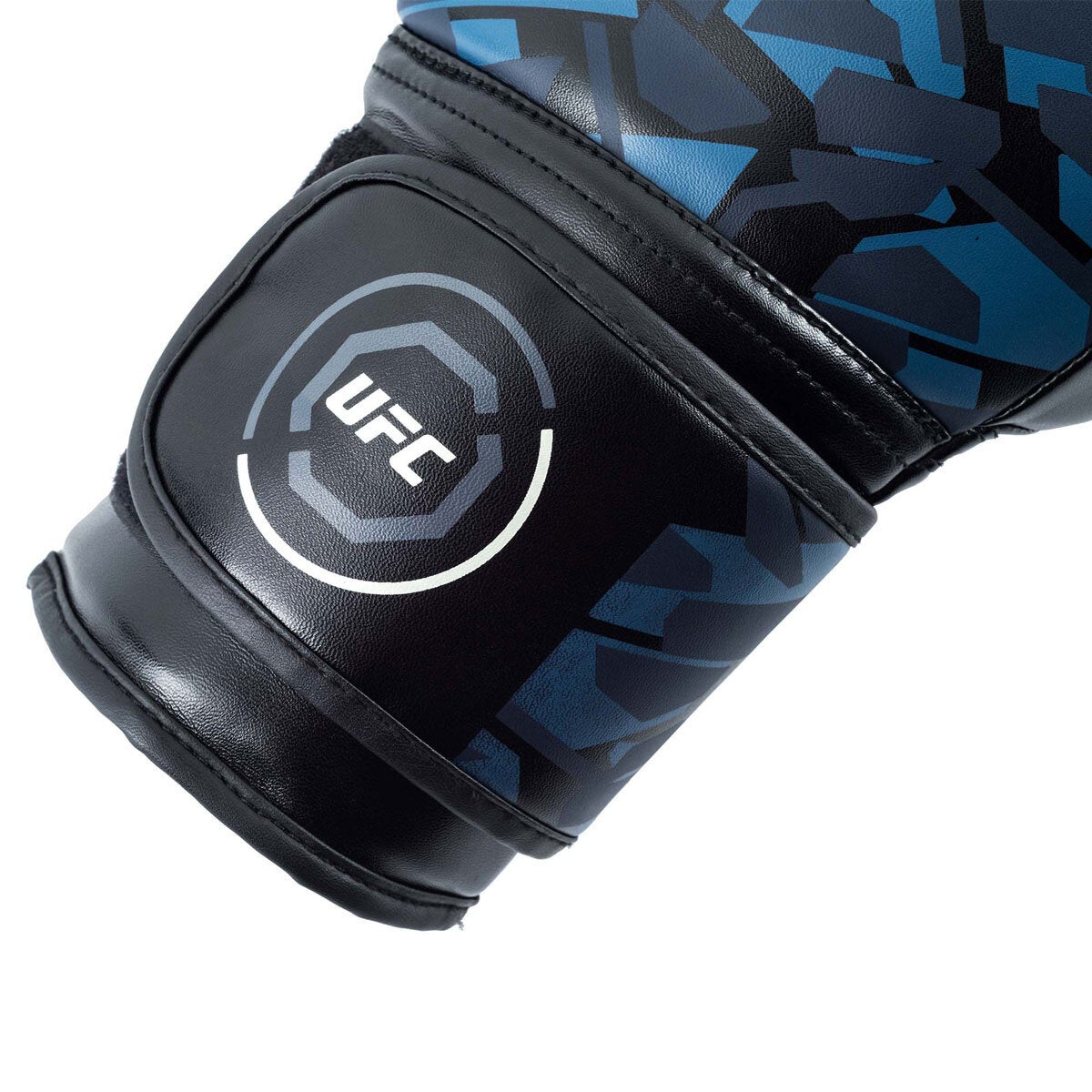 UFC Octagon camo boxing gloves with hand wraps, view 4