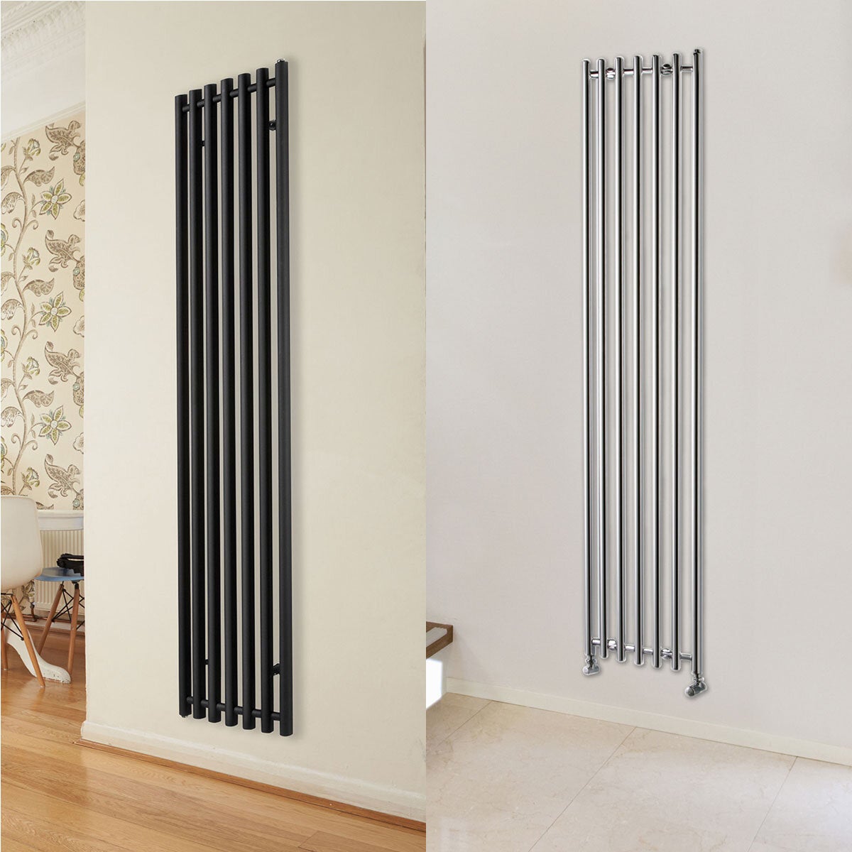 Ultraheat Trojan vertical designer radiator, main view