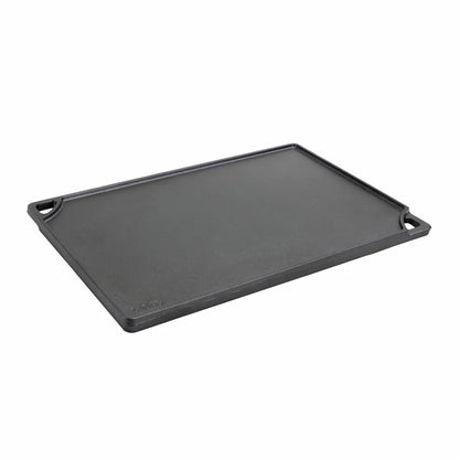 Lodge Seasoned Reversible Grill & Griddle | Dual-Sided Cooking Surface | Indoor & Outdoor Grilling