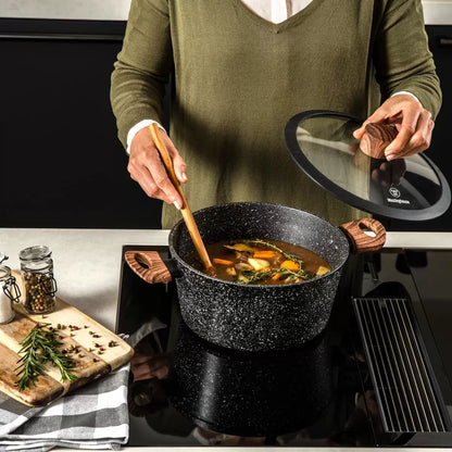Westinghouse Special Edition 11 Piece Non-Stick Cookware Set | Soft Touch Handles | Everyday Home Cooking
